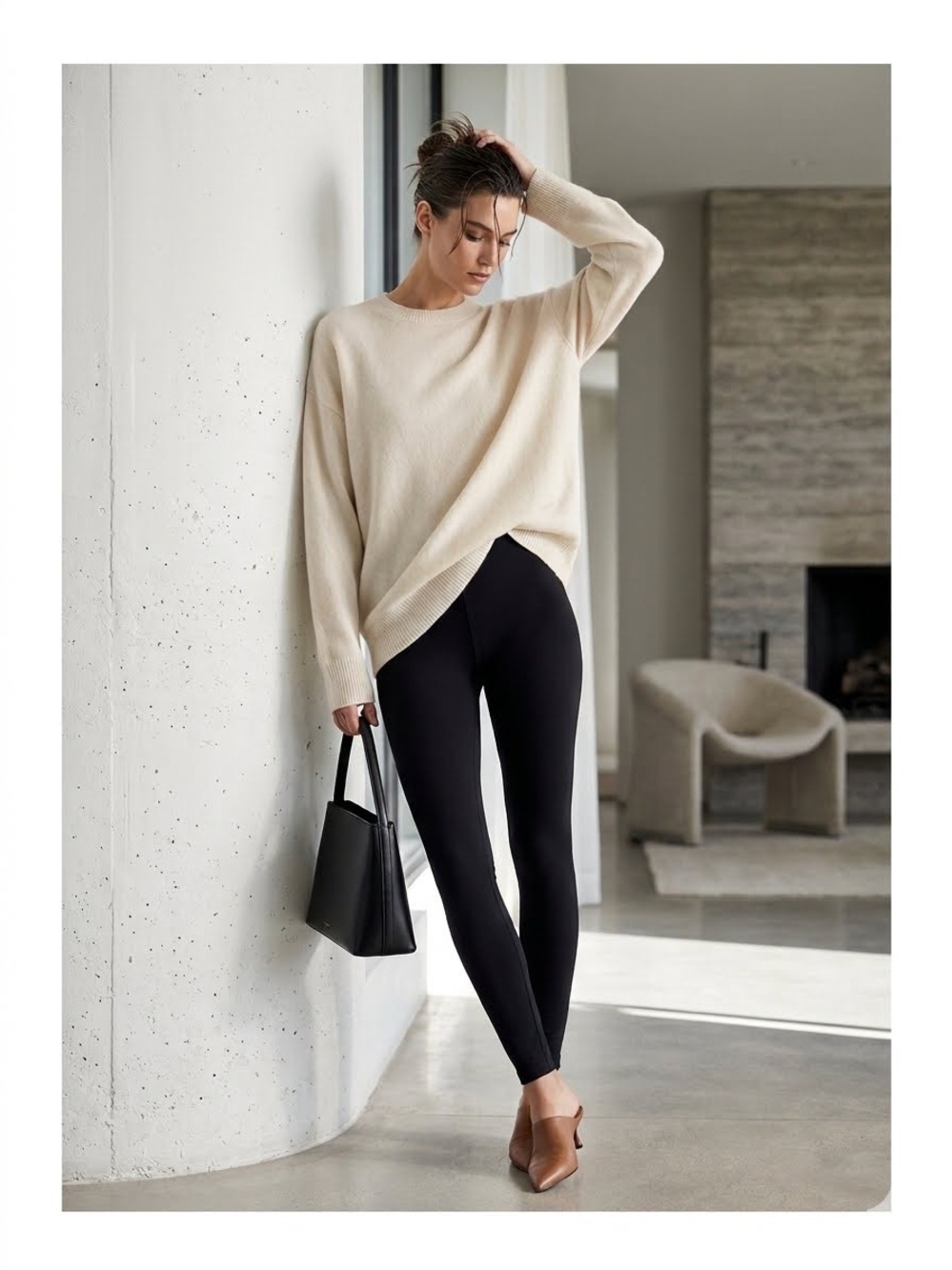 Splendid Essential High-Waist Leggings – Made in USA Premium Matte Tights